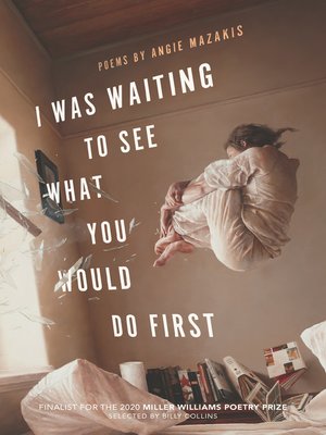cover image of I Was Waiting to See What You Would Do First